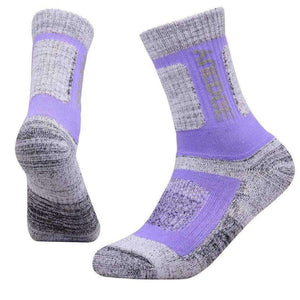 Planet Gates Brand High Quality 5Pairs Women Wicking Cushion Outdoor Sport Socks for Hiking Walking Running Climbing Skiing
