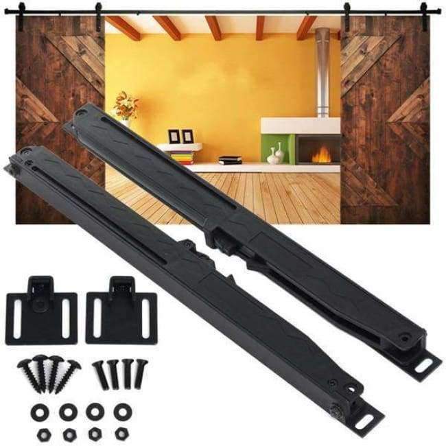 Planet Gates Brand New Any Side Sliding Barn Door Hardware Soft Close Drawer Slide Track Buffer Damper
