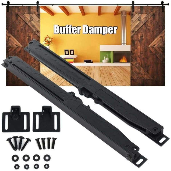 Planet Gates Brand New Any Side Sliding Barn Door Hardware Soft Close Drawer Slide Track Buffer Damper