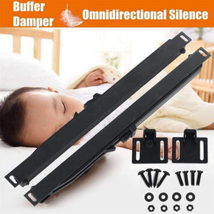 Planet Gates Brand New Any Side Sliding Barn Door Hardware Soft Close Drawer Slide Track Buffer Damper