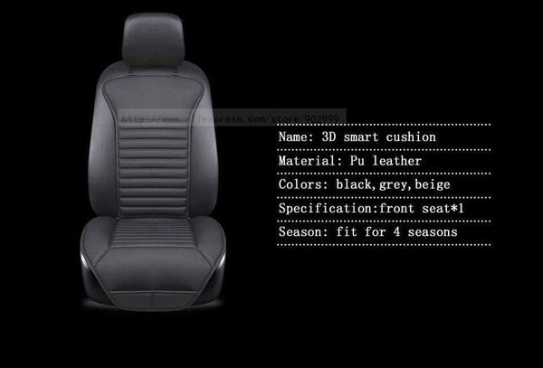 Planet Gates Brand new pu leather no wrinkle car seat cushions,not moves seat cushion, feel good universal non-slide seat covers
