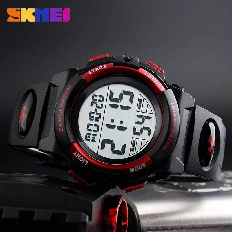 Planet Gates Brand Outdoor Sports Children Watch Kids Watches For Boys Girls LED Digital Wristwatches Waterproof Relogio Clock