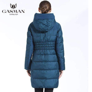 Planet Gates Brand Women Winter Jacket And Coat Slim Long Women Thick Down Parka Hooded Women's Coat Bio Down Jacket For Women