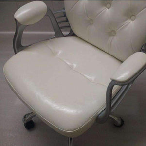 Planet Gates Brass European PU Leather Office Chair Executive Lift Swivel Leisure Chair