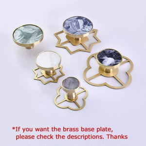 Brass Furniture Handles Elegant Door Knobs and Handles for Cabinet Kitchen Cupboard Drawer Pulls Wall Hanging Hooks Shell Resin