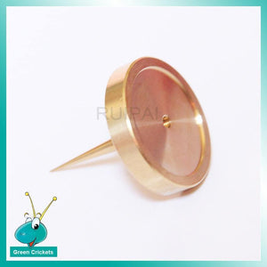 Planet Gates Brass Golden Color Watch Balance Holder Tool,Repair Watch Tools for Watchmaker