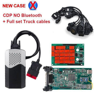 Planet Gates Brazil / with CDP TCS no BT CDP TCS truck cables full set 8pcs obdII OBD2 cable truck leads for multidiag pro mvd scanner OBD 2 diagnostic tool