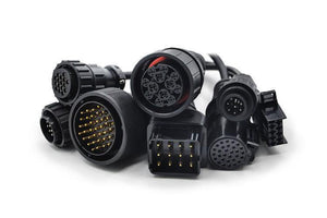 Planet Gates Brazil / with WOW CDP TCS BT CDP TCS truck cables full set 8pcs obdII OBD2 cable truck leads for multidiag pro mvd scanner OBD 2 diagnostic tool