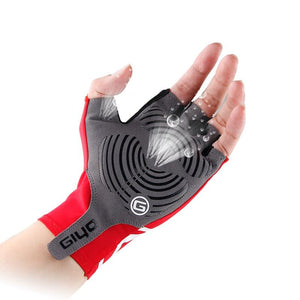 Planet Gates Breaking Wind Cycling Gloves Half Finger Anti-slip Bicycle Mittens Racing Road Bike Glove MTB Biciclet Guantes Ciclismo