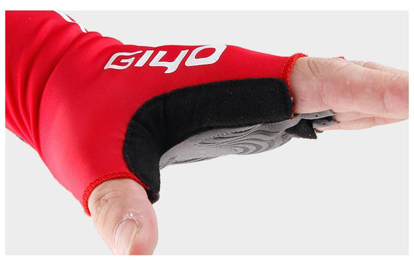 Planet Gates Breaking Wind Cycling Gloves Half Finger Anti-slip Bicycle Mittens Racing Road Bike Glove MTB Biciclet Guantes Ciclismo