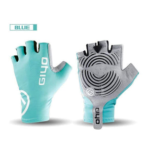 Planet Gates Breaking Wind Cycling Half Finger Gloves Anti-slip Bicycle Lycra Fabric Mittens MTB Gloves Racing Road Bike Glove