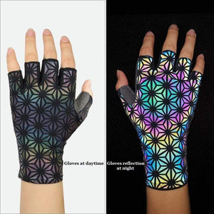 Planet Gates Breaking Wind Cycling Half Finger Gloves Anti-slip Bicycle Mittens Racing Road Bike Glove MTB Biciclet Guantes Ciclismo