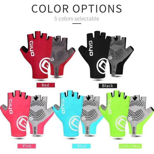 Planet Gates Breaking Wind Cycling Half Finger Gloves Anti-slip Bicycle Mittens Racing Road Bike Glove MTB Biciclet Guantes Ciclismo