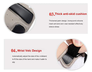 Planet Gates Breathable Half Finger Cycling Gloves Anti Slip Pad Motorcycle MTB Road Bike Gloves Men Women Sports Bicycle Gloves