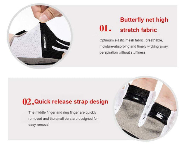 Planet Gates Breathable Half Finger Cycling Gloves Anti Slip Pad Motorcycle MTB Road Bike Gloves Men Women Sports Bicycle Gloves