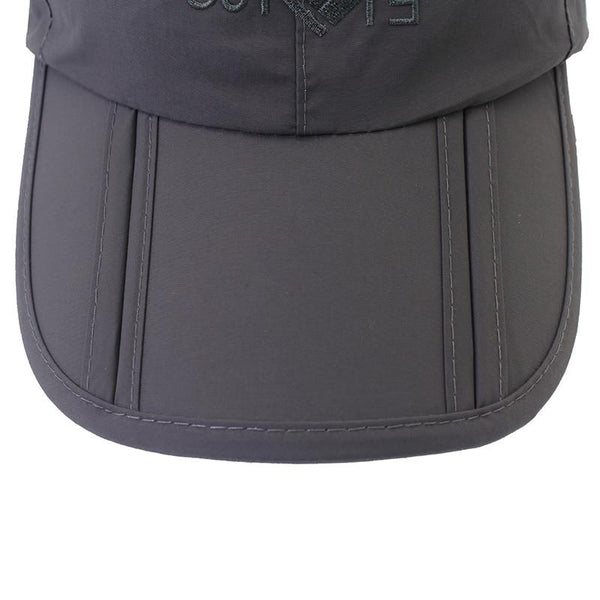 Planet Gates Breathable Waterproof Peaked Cap Outdoor Travel Mountaineering Folding Anti - UV Men 's Sun Hat