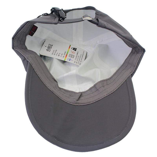 Planet Gates Breathable Waterproof Peaked Cap Outdoor Travel Mountaineering Folding Anti - UV Men 's Sun Hat