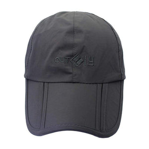 Planet Gates Breathable Waterproof Peaked Cap Outdoor Travel Mountaineering Folding Anti - UV Men 's Sun Hat