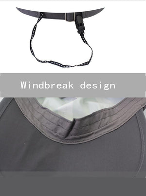 Planet Gates Breathable Waterproof Peaked Cap Outdoor Travel Mountaineering Folding Anti - UV Men 's Sun Hat