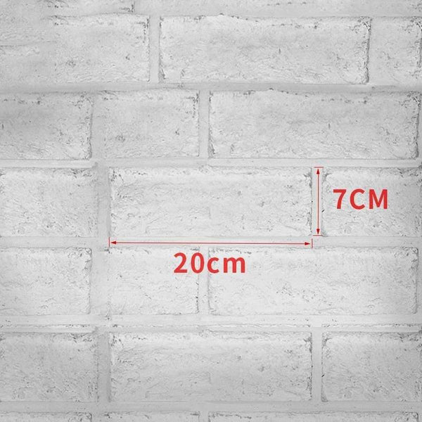 Brick Pattern Paint Roller Household Wall Decoration Brush Diy Tool Art Paint Texture Rolling Flower Roll