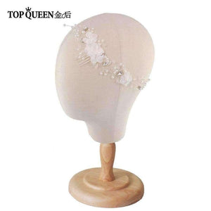 Planet Gates Bridal Hair Accessory With Crystal Pearls Flower Bride Floral Comb Headpiece Prom hair Jewelry for Wedding