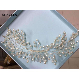 Planet Gates Bridal Hair Comb Wedding Head Piece Ladies Wedding accessories 2018 Free Shipping SQ091