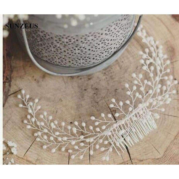 Planet Gates Bridal Hair Comb Wedding Head Piece Ladies Wedding accessories 2018 Free Shipping SQ091