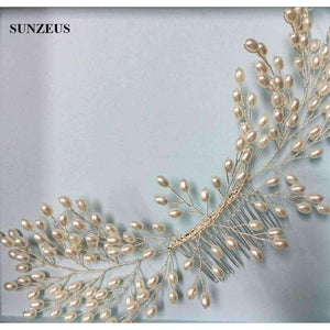 Planet Gates Bridal Hair Comb Wedding Head Piece Ladies Wedding accessories 2018 Free Shipping SQ091