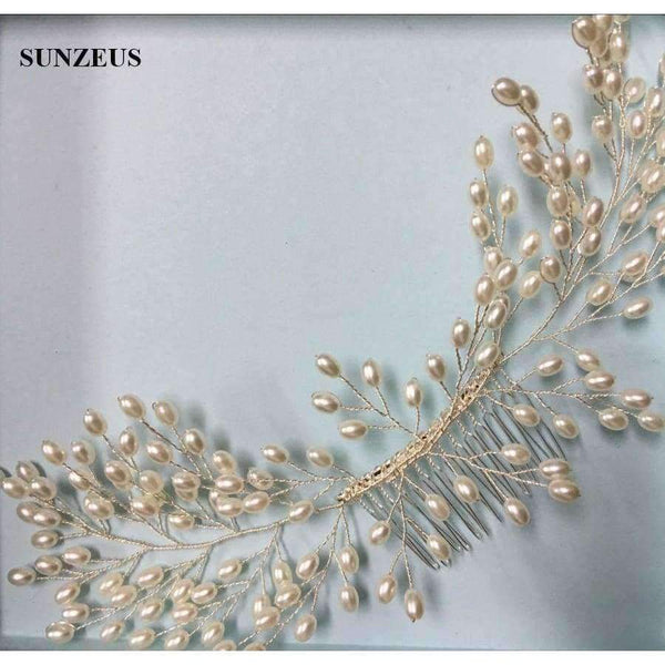 Planet Gates Bridal Hair Comb Wedding Head Piece Ladies Wedding accessories 2018 Free Shipping SQ091