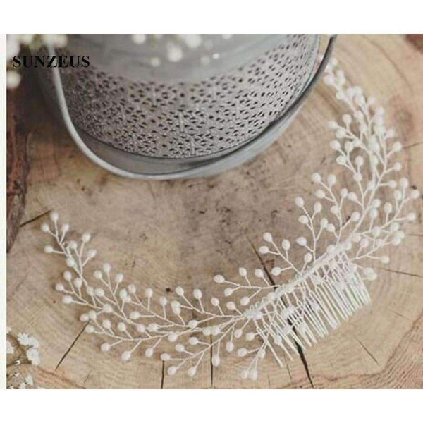 Planet Gates Bridal Hair Comb Wedding Head Piece Ladies Wedding accessories 2018 Free Shipping SQ091