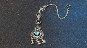 Planet Gates Bridal Jewelry Sets Blue Red Peacock Prestige Necklace Earrings For Women Ethinc Accessories