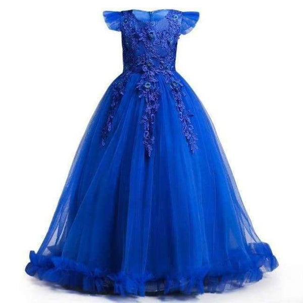 Planet Gates Bridesmaid Wedding Flower Girls Dress For Girls Party Dresses Children Prom Princess Dresss Girl Costume 8 10 11 12 14 Year