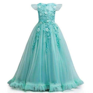 Planet Gates Bridesmaid Wedding Flower Girls Dress For Girls Party Dresses Children Prom Princess Dresss Girl Costume 8 10 11 12 14 Year