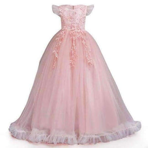 Planet Gates Bridesmaid Wedding Flower Girls Dress For Girls Party Dresses Children Prom Princess Dresss Girl Costume 8 10 11 12 14 Year
