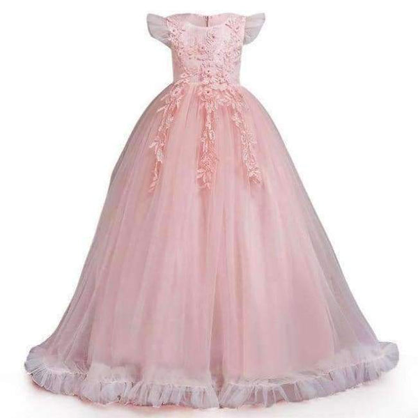 Planet Gates Bridesmaid Wedding Flower Girls Dress For Girls Party Dresses Children Prom Princess Dresss Girl Costume 8 10 11 12 14 Year