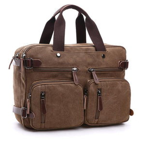 Planet Gates Briefcase man Bag Business Shoulder Messenger Bag Men's vintage Casual Laptop Handbag male Messenger Crossbody Bags back