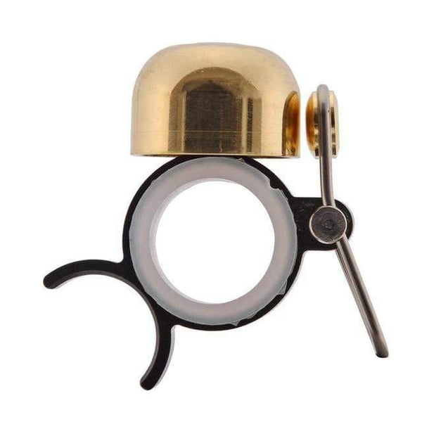 Planet Gates Bright Gold Cycling Bike Bicycle Finger Run Bell MTB Bike Decompression Anti-stress Toys Gift Pet Bike Calling Bell Aluminum & Copper