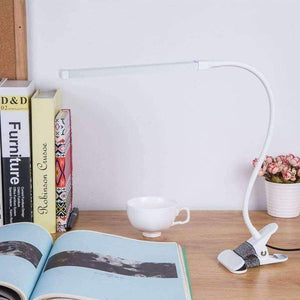 Planet Gates Brightest 6W USB LED Light Clip-on Flexible Reading Bed Lamp Table Desk Lamp Book Desktop Bed Lamp Lighting Bedside Lighting