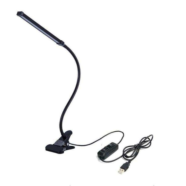 Planet Gates Brightest 6W USB LED Light Clip-on Flexible Reading Bed Lamp Table Desk Lamp Book Desktop Bed Lamp Lighting Bedside Lighting