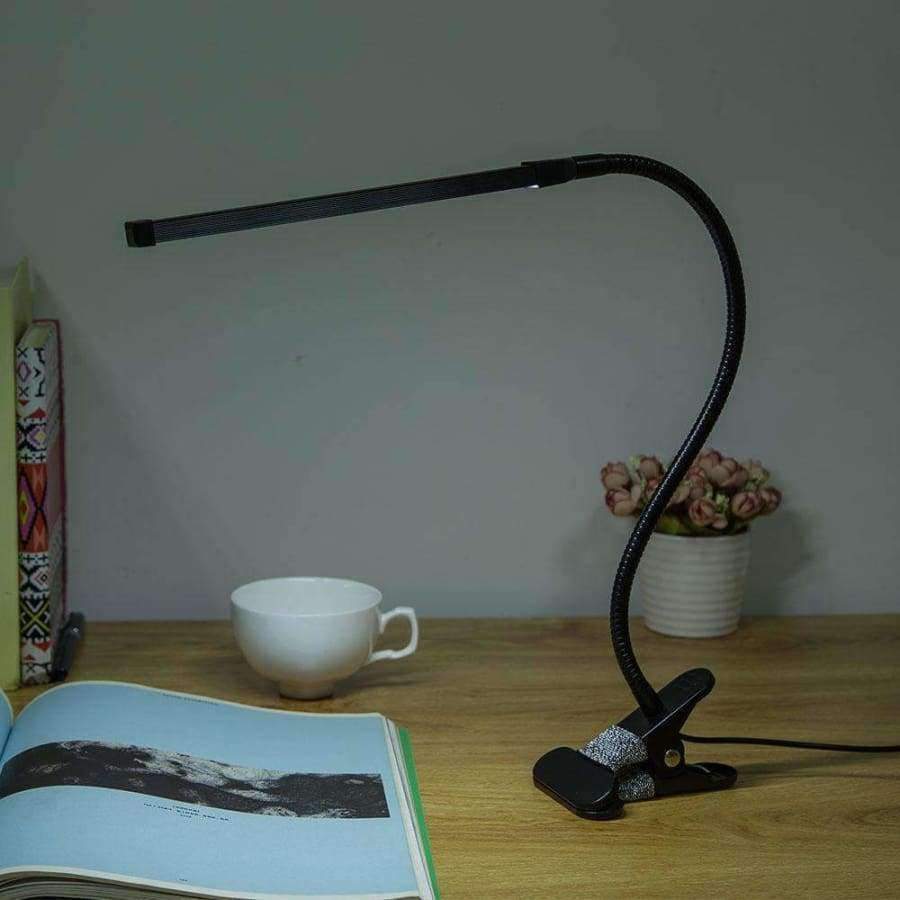Planet Gates Brightest 6W USB LED Light Clip-on Flexible Reading Bed Lamp Table Desk Lamp Book Desktop Bed Lamp Lighting Bedside Lighting