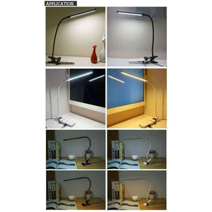 Planet Gates Brightest 6W USB LED Light Clip-on Flexible Reading Bed Lamp Table Desk Lamp Book Desktop Bed Lamp Lighting Bedside Lighting