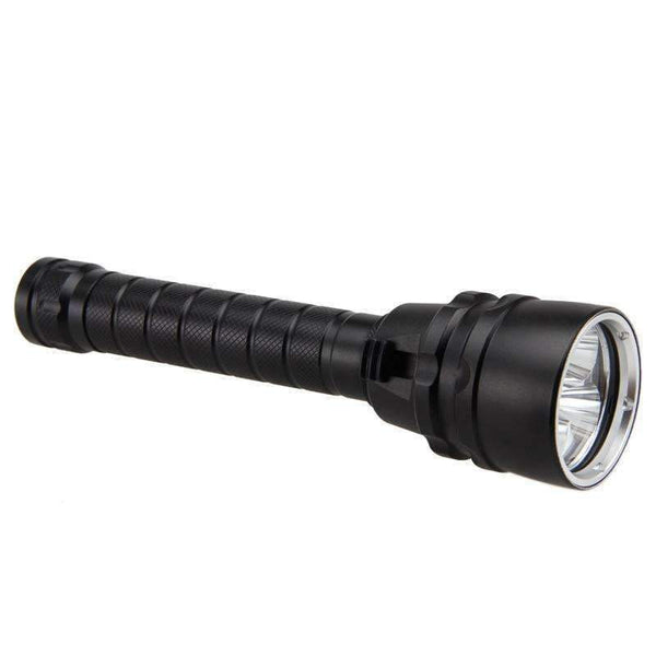 Planet Gates Brightness LED Portable Waterproof Flashlight Diver Scuba Diving Flashlight 100M Underwater 2000LM UV Scuba Diving Torch