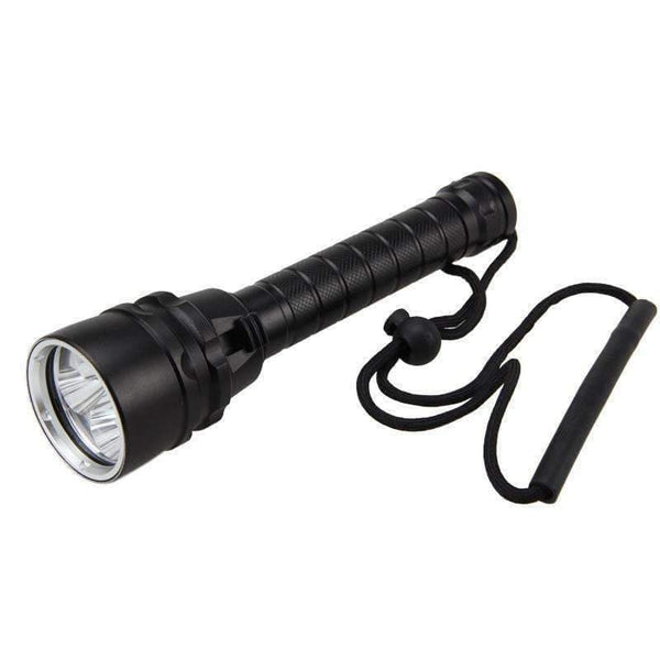 Planet Gates Brightness LED Portable Waterproof Flashlight Diver Scuba Diving Flashlight 100M Underwater 2000LM UV Scuba Diving Torch
