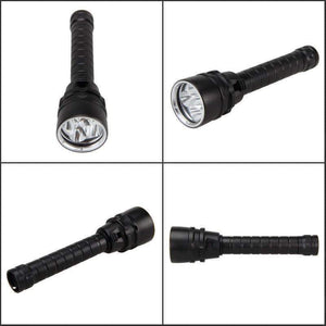 Planet Gates Brightness LED Portable Waterproof Flashlight Diver Scuba Diving Flashlight 100M Underwater 2000LM UV Scuba Diving Torch