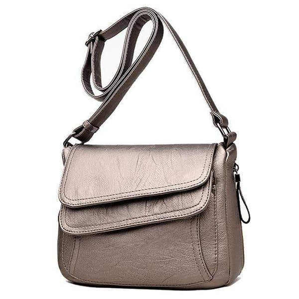 Planet Gates BRONZE / China Leather Luxury Handbags Women Bags Designer Women Shoulder Messenger Bags For Women Sac A Main Femme