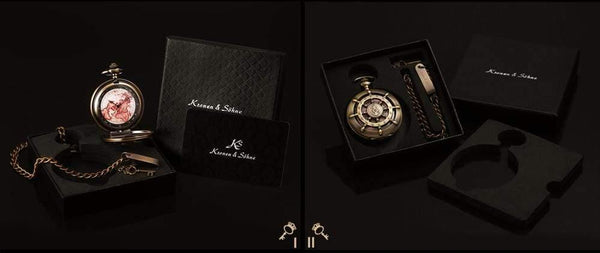 Planet Gates Bronze KSP106 Bronze Boat Rudder Anchor Pattern Case Map Analog Relogio Fob Key Pendant Clock Chain Mens Quartz Pocket Watch /KSP106