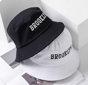 Planet Gates Brooklyn Bucket Hat  Sad Boy Fisherman  Hat Outdoor Travel Hat Fashion Sun Cap for Men Women Bob Panama big  head