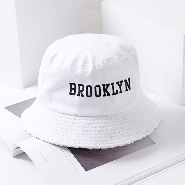 Planet Gates Brooklyn Bucket Hat  Sad Boy Fisherman  Hat Outdoor Travel Hat Fashion Sun Cap for Men Women Bob Panama big  head