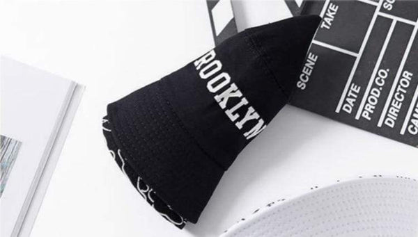 Planet Gates Brooklyn Bucket Hat  Sad Boy Fisherman  Hat Outdoor Travel Hat Fashion Sun Cap for Men Women Bob Panama big  head