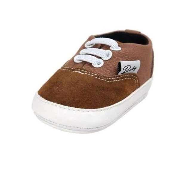 Planet Gates Brown / 0-6 Months Wearing Baby Shoes Multi-color Rubber Non-slip Soles Baby Boy & Baby Girl Shoes Candy Colored First Walkers